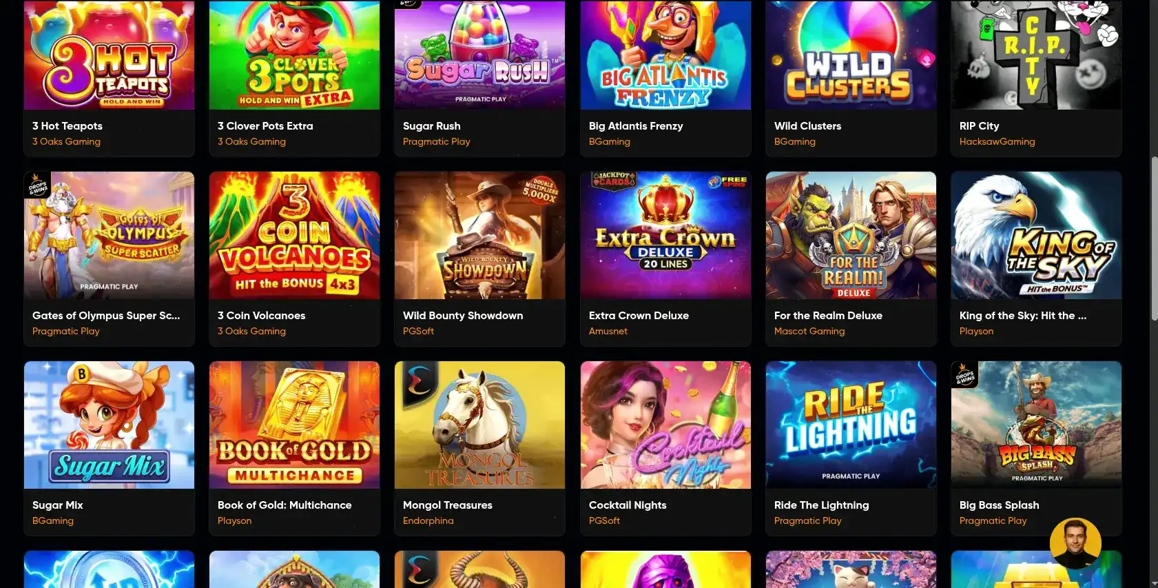 Dragon Money casino мобильная версия и слоты